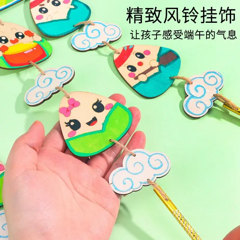 Dragon Boat Festival Zongzi Sachet DIY Craft for Kids - Image 6