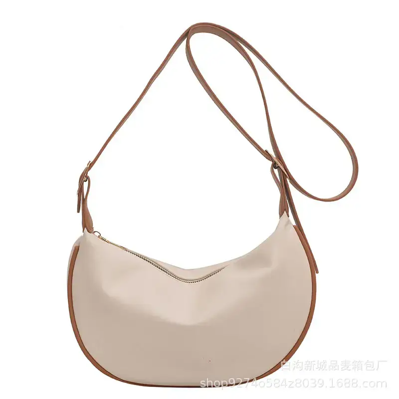 Brown PU Shoulder Bag for Women Commuting Lightweight - Image 10