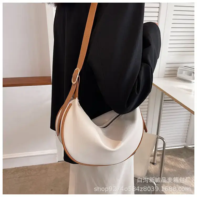 Brown PU Shoulder Bag for Women Commuting Lightweight — feature 11