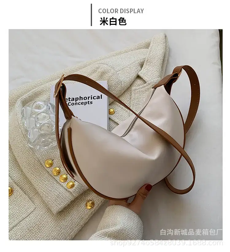 Brown PU Shoulder Bag for Women Commuting Lightweight — feature 19