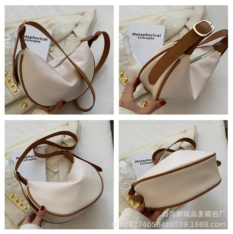 Brown PU Shoulder Bag for Women Commuting Lightweight — feature 8
