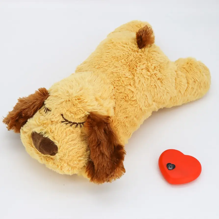Pet Abebe Dog Heartbeat Soothing Toy for Accompaniment, Interactive Entertainment for Cats and Dogs, Relieving Boredom, Sleep Aid for Pets