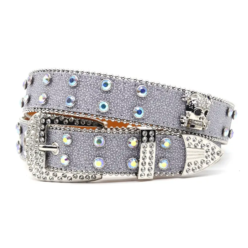 Punk Rhinestone Belt with Diamond Inlays - Image 14