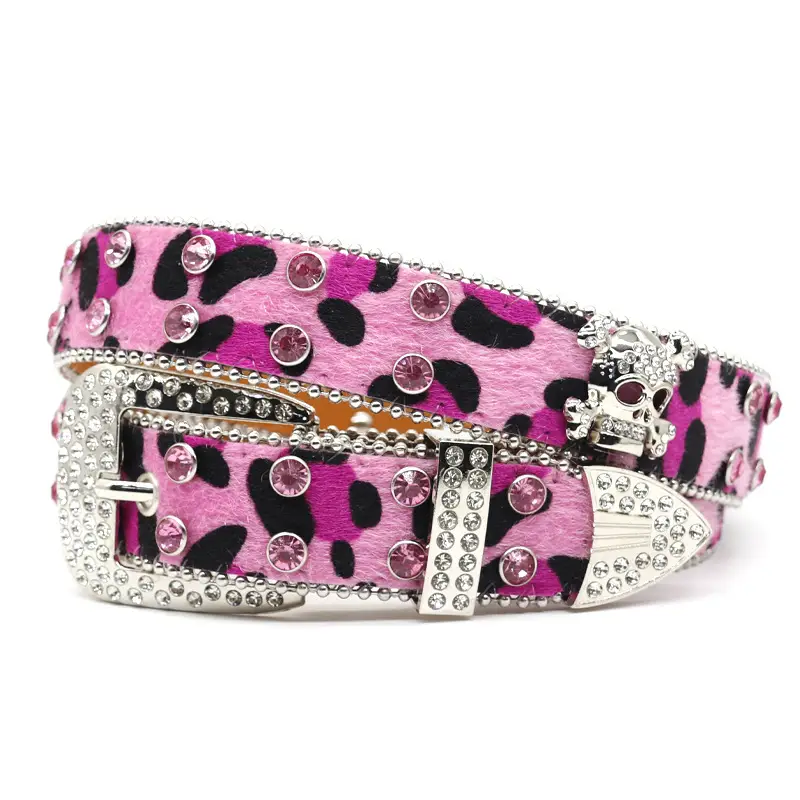 Punk Rhinestone Belt with Diamond Inlays - Image 15