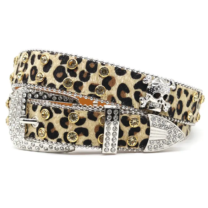 Punk Rhinestone Belt with Diamond Inlays - Image 16