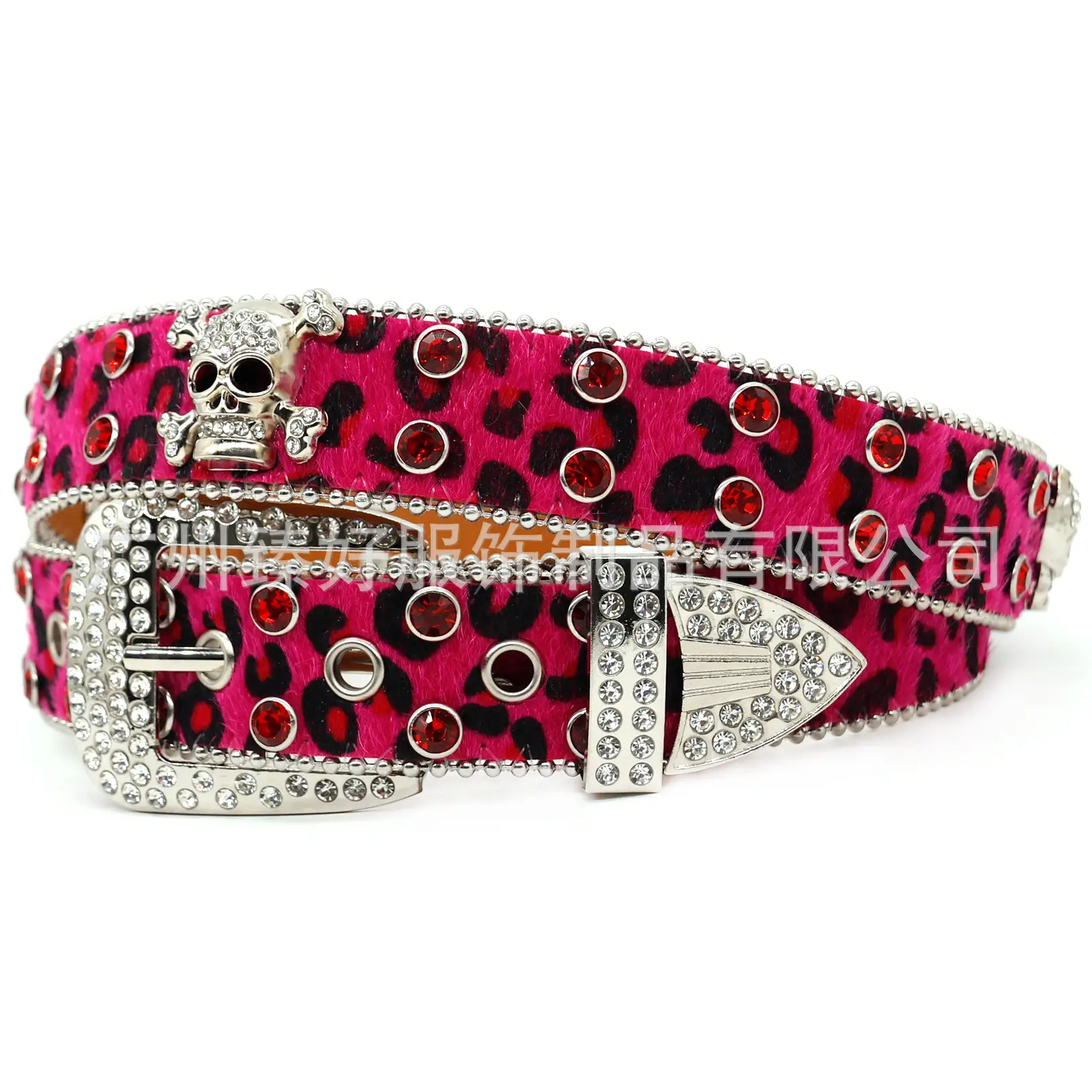Punk Rhinestone Belt with Diamond Inlays - Image 25