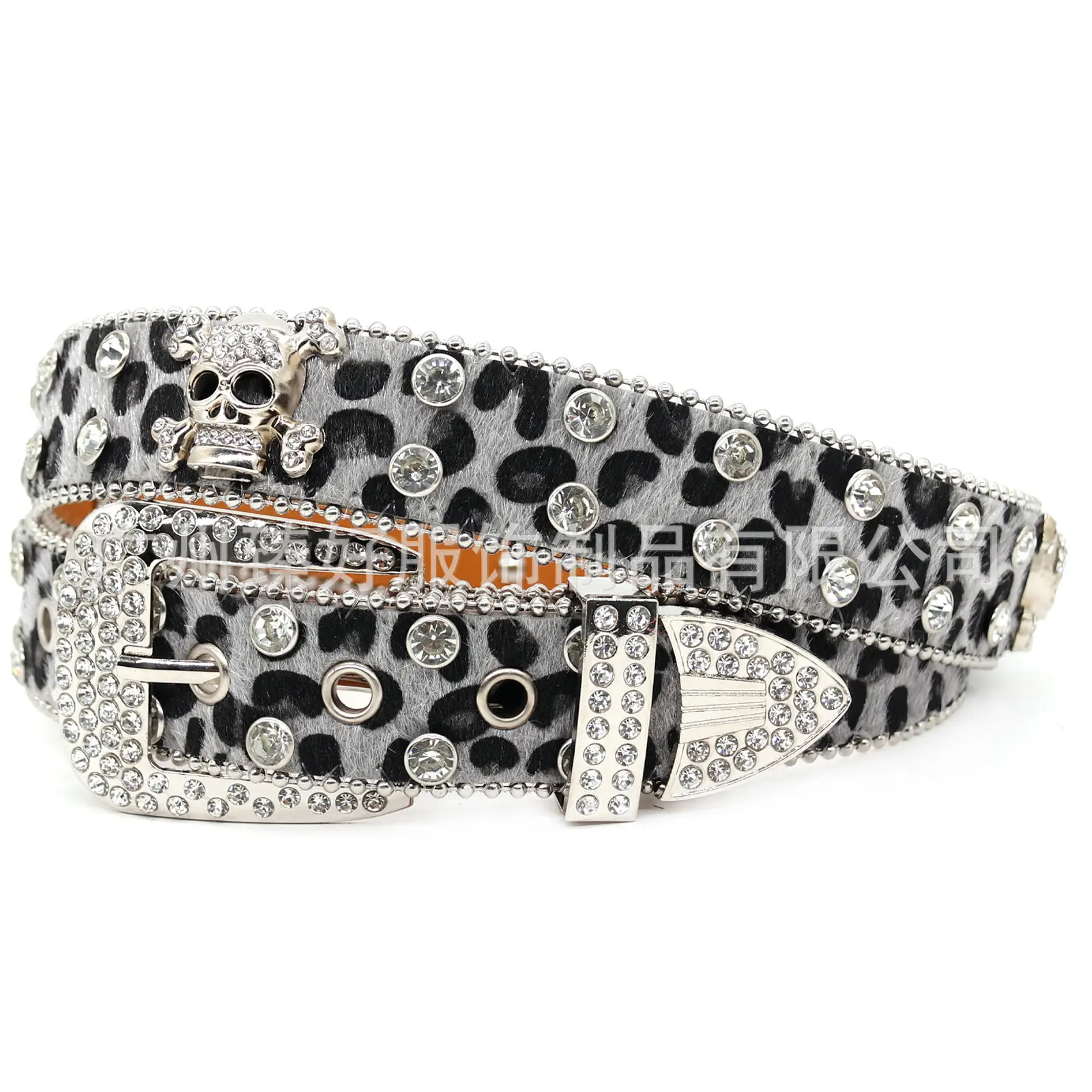Punk Rhinestone Belt with Diamond Inlays - Image 26