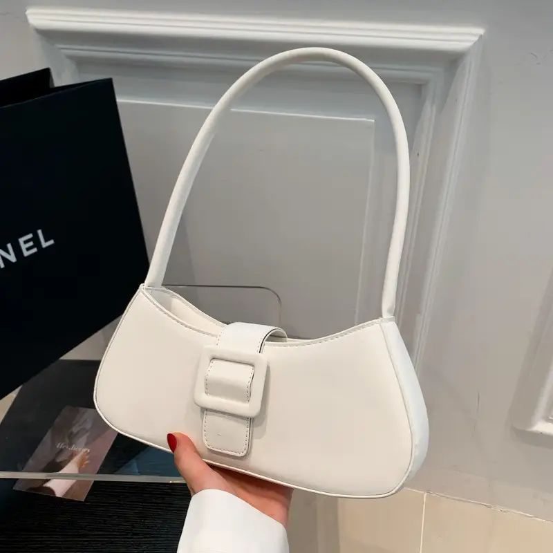 White Korean Style Shoulder Bag for Women 2025 — feature 22