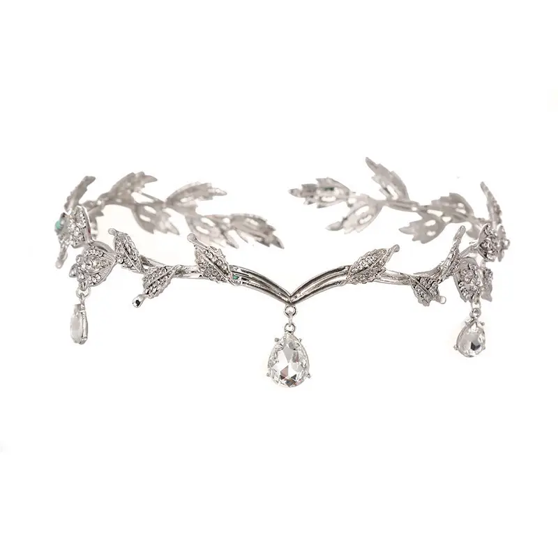 Elf Silver Rhinestone Hair Band for Women - Image 7