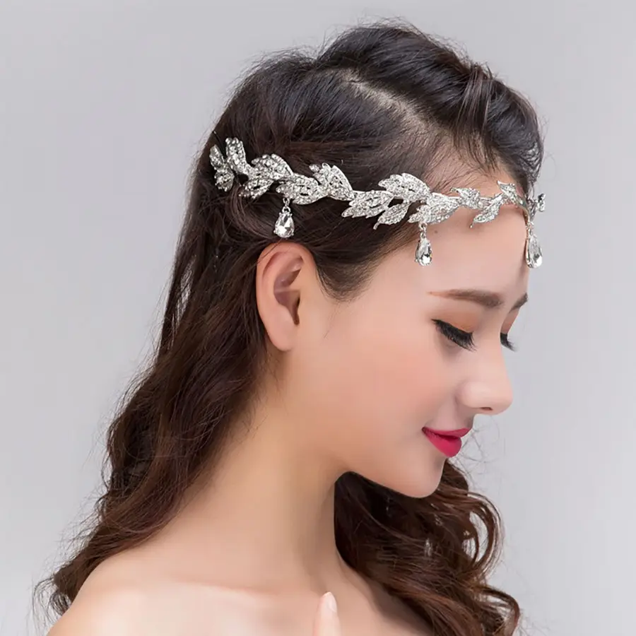 Elf Silver Rhinestone Hair Band for Women — feature 7