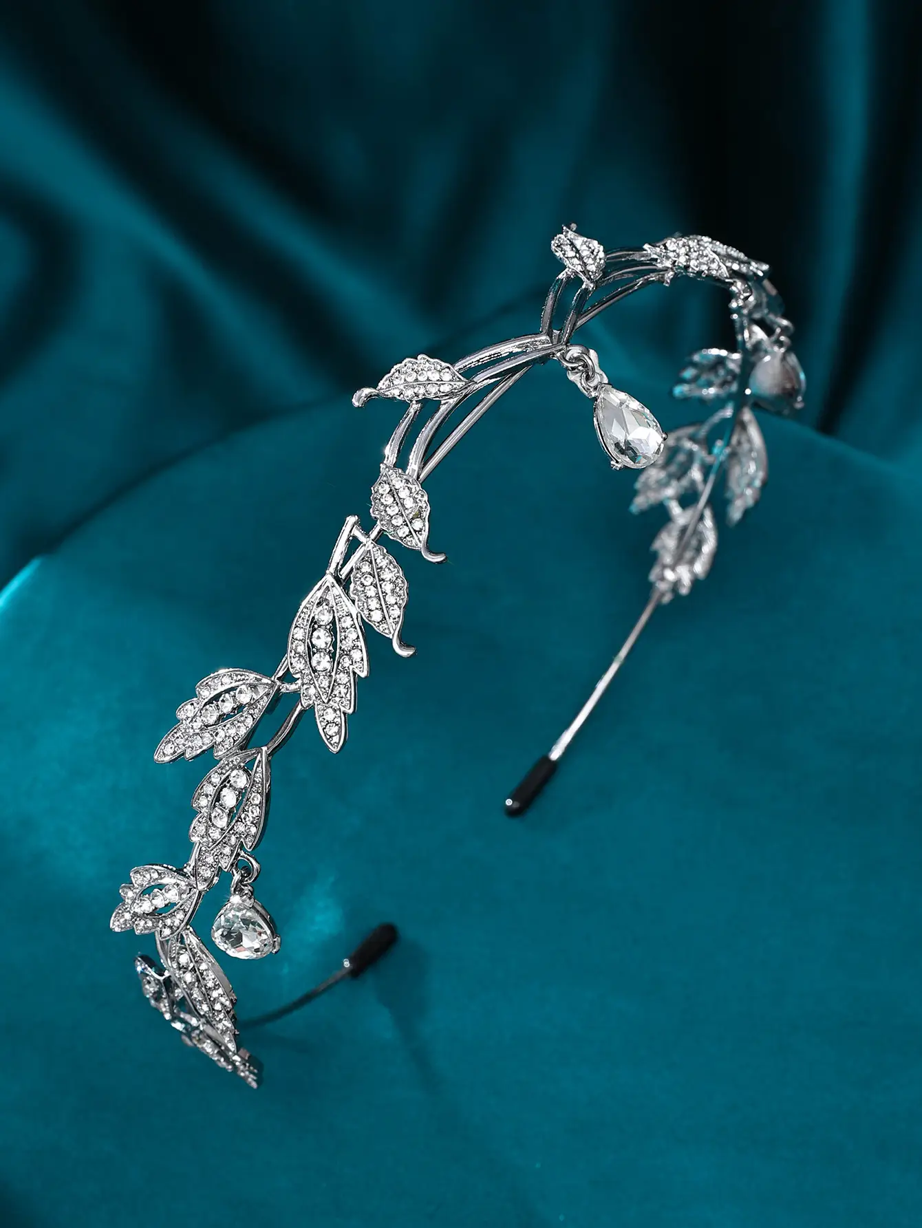 Elf Silver Rhinestone Hair Band for Women — feature 9