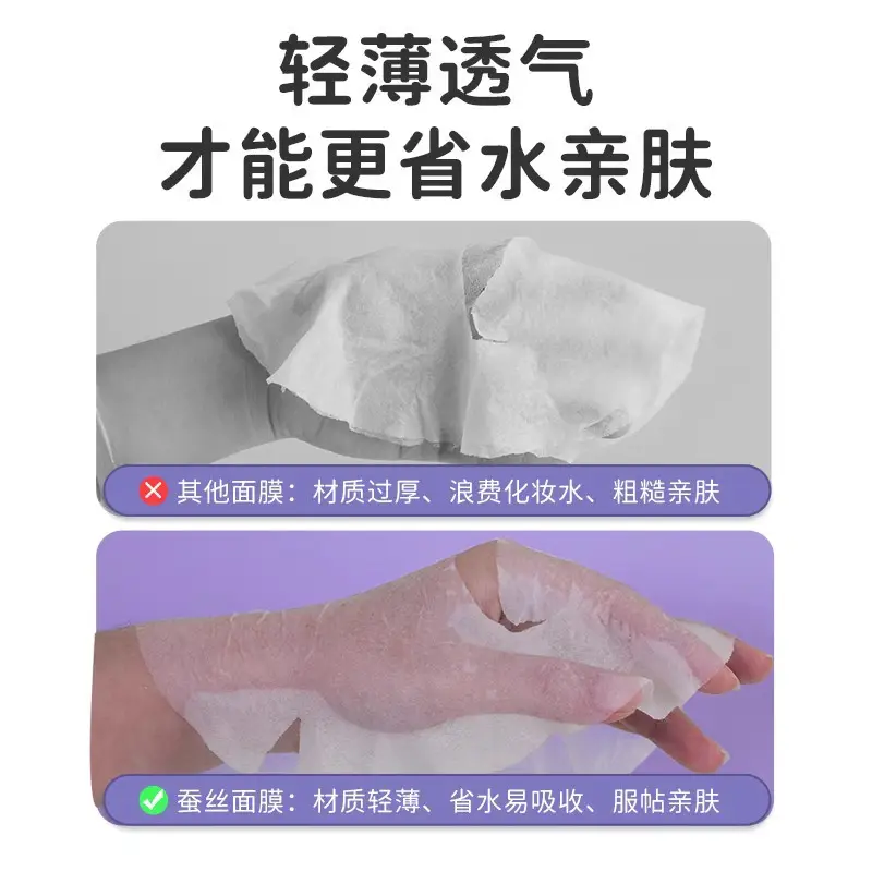Ultra Thin Cotton Silk Mask for Spa Use
