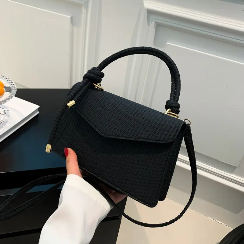 White Women's Shoulder Crossbody Bag 2023 Summer Commuter - Image 9