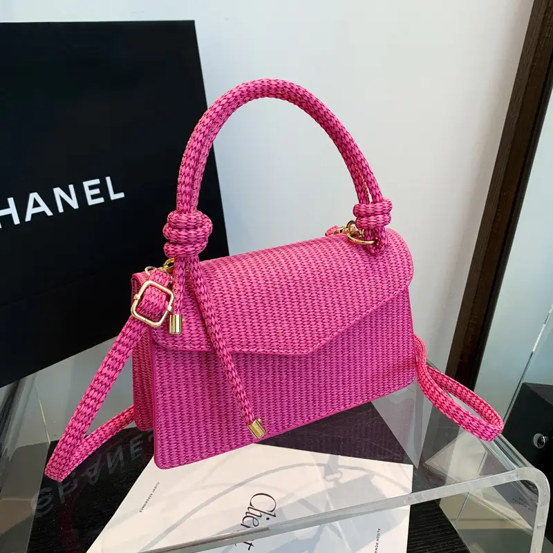 White Women's Shoulder Crossbody Bag 2023 Summer Commuter - Image 10