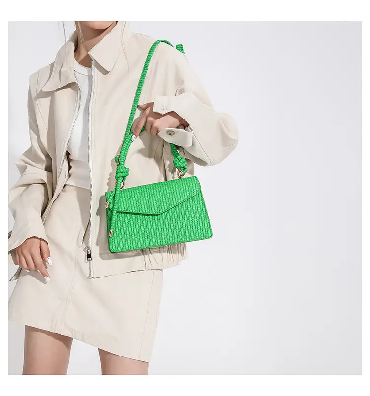 White Women's Shoulder Crossbody Bag 2023 Summer Commuter — feature 16