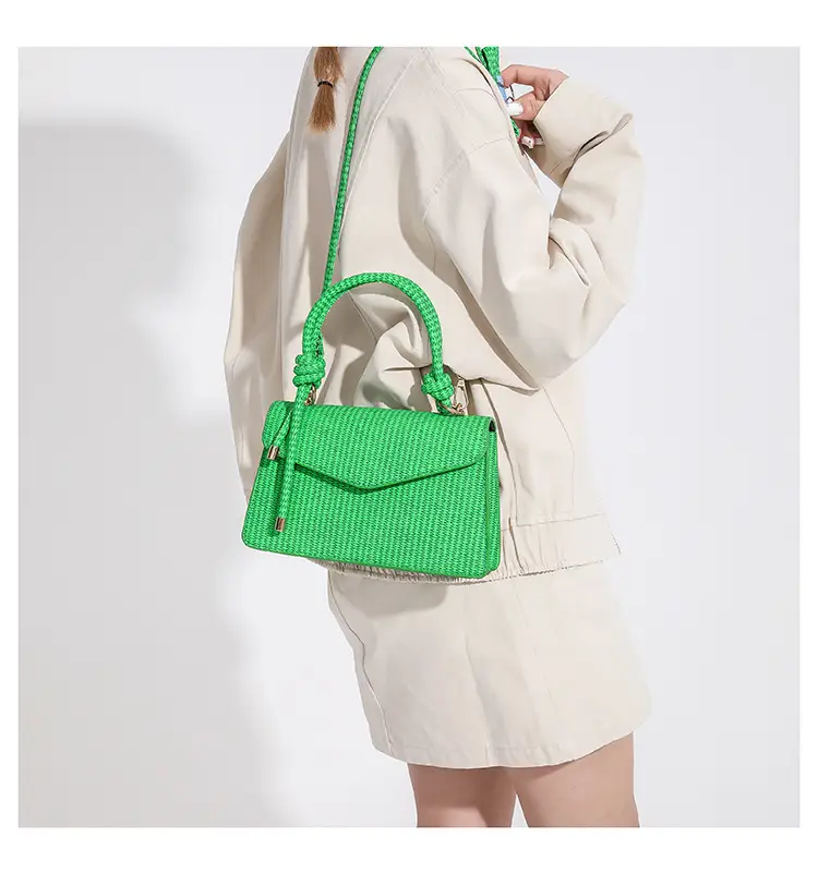 White Women's Shoulder Crossbody Bag 2023 Summer Commuter — feature 17