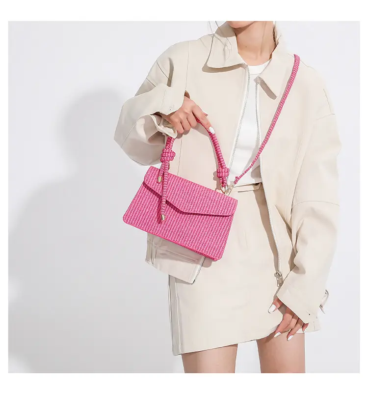 White Women's Shoulder Crossbody Bag 2023 Summer Commuter — feature 18