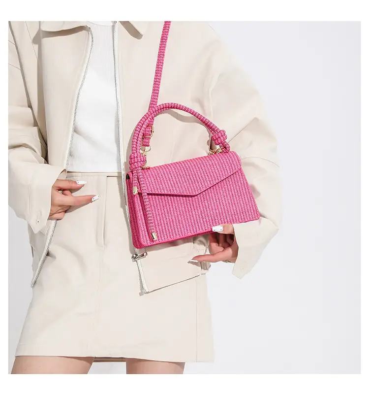 White Women's Shoulder Crossbody Bag 2023 Summer Commuter — feature 19