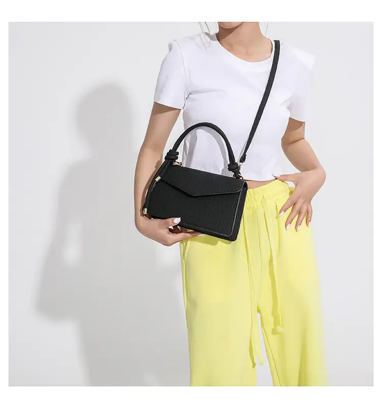 White Women's Shoulder Crossbody Bag 2023 Summer Commuter — feature 23