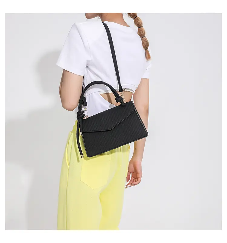 White Women's Shoulder Crossbody Bag 2023 Summer Commuter — feature 25