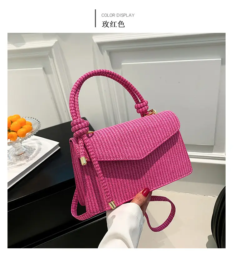 White Women's Shoulder Crossbody Bag 2023 Summer Commuter — feature 30