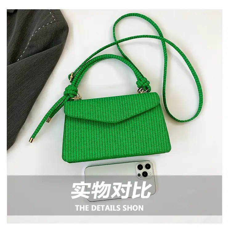 White Women's Shoulder Crossbody Bag 2023 Summer Commuter — feature 5