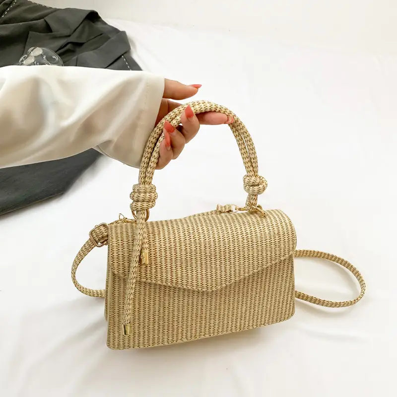 White Women's Shoulder Crossbody Bag 2023 Summer Commuter - Image 3