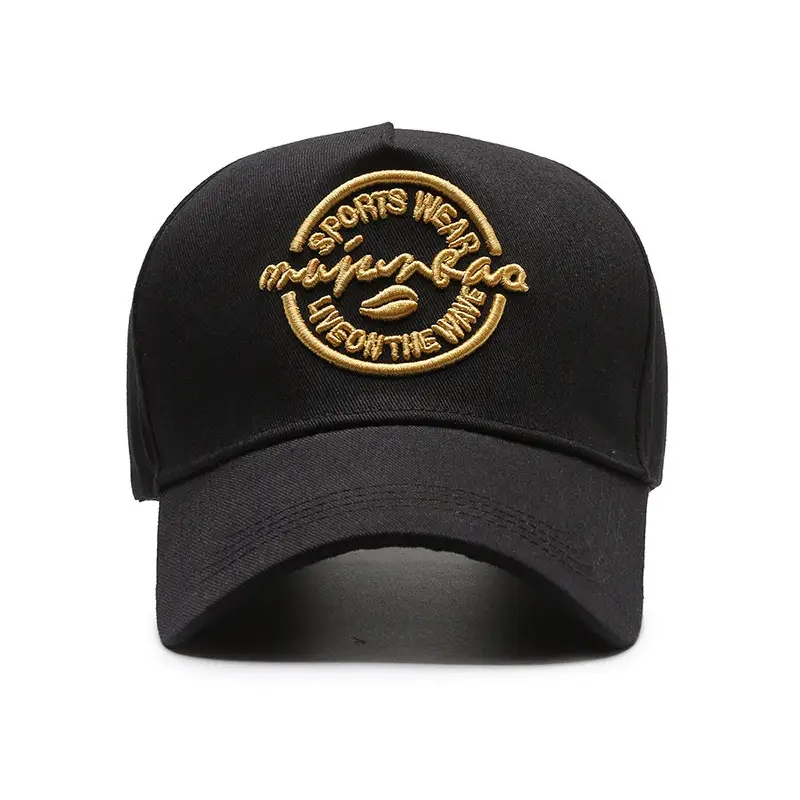 Men's Black Embroidered Baseball Hat with "SPRISO WE ARE THE WINNER" Design - Image 4