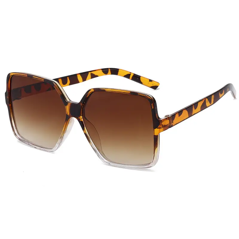 New Women's Anti-UV Square Sunglasses Black - Image 9