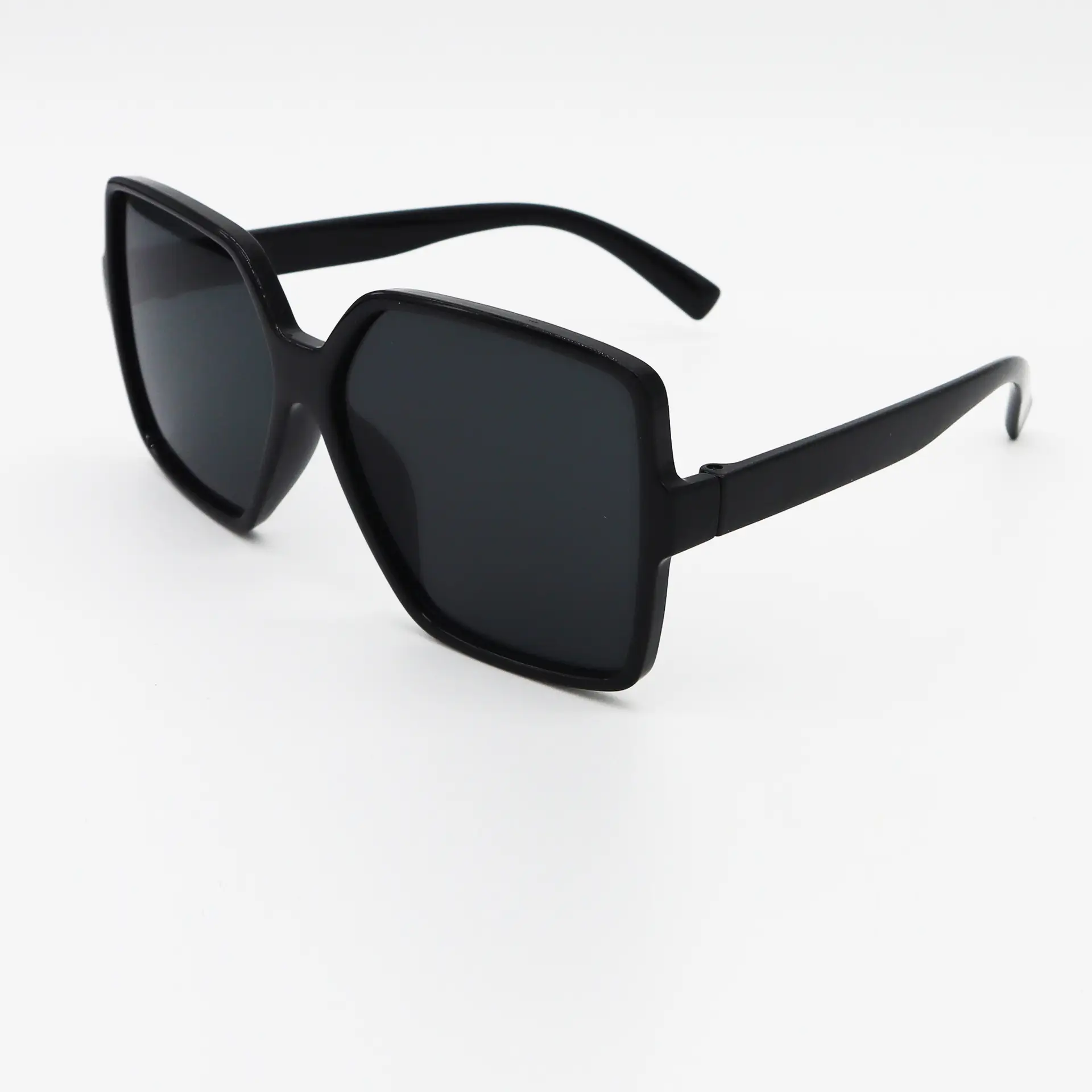 New Women's Anti-UV Square Sunglasses Black - Image 3