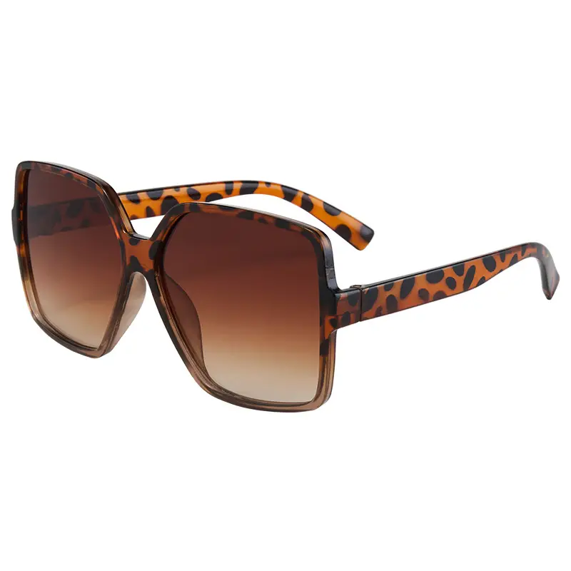 New Women's Anti-UV Square Sunglasses Black - Image 5