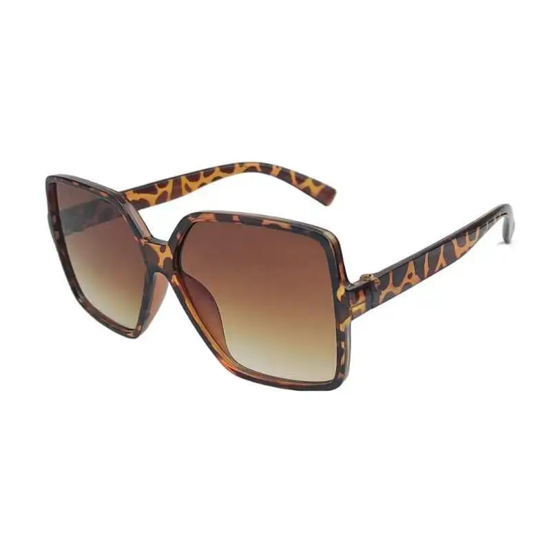 New Women's Anti-UV Square Sunglasses Black - Image 6