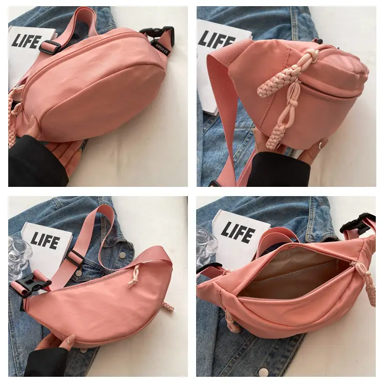 Orange Japanese Style Waist Bag for Women — feature 10