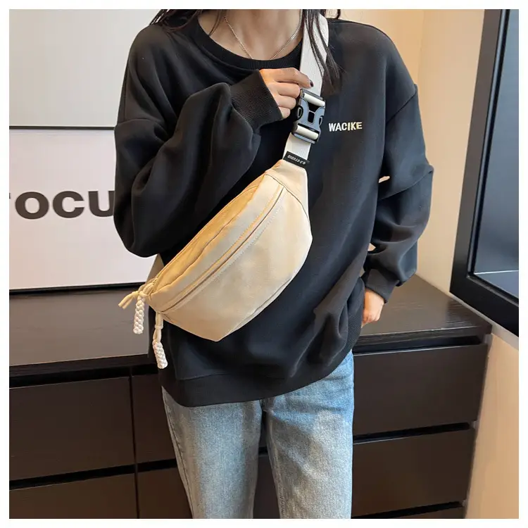 Orange Japanese Style Waist Bag for Women — feature 14