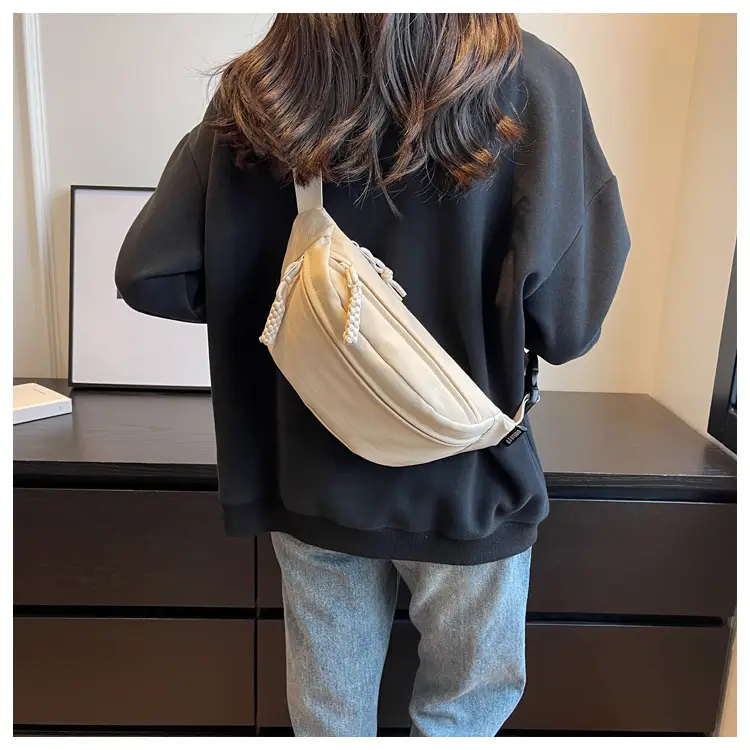 Orange Japanese Style Waist Bag for Women — feature 15