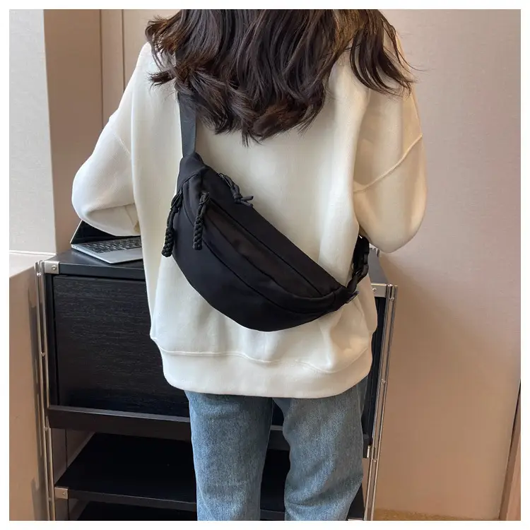 Orange Japanese Style Waist Bag for Women — feature 16
