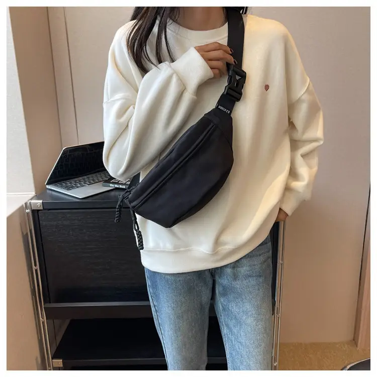 Orange Japanese Style Waist Bag for Women — feature 17