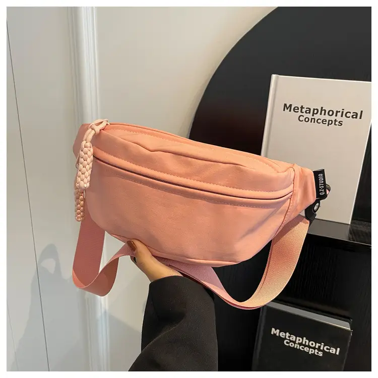 Orange Japanese Style Waist Bag for Women — feature 25