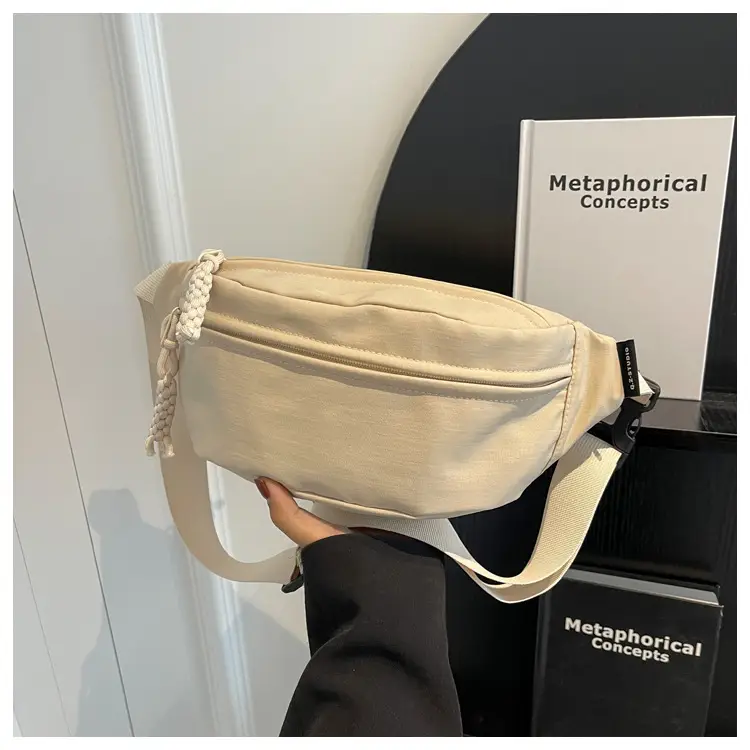 Orange Japanese Style Waist Bag for Women — feature 26