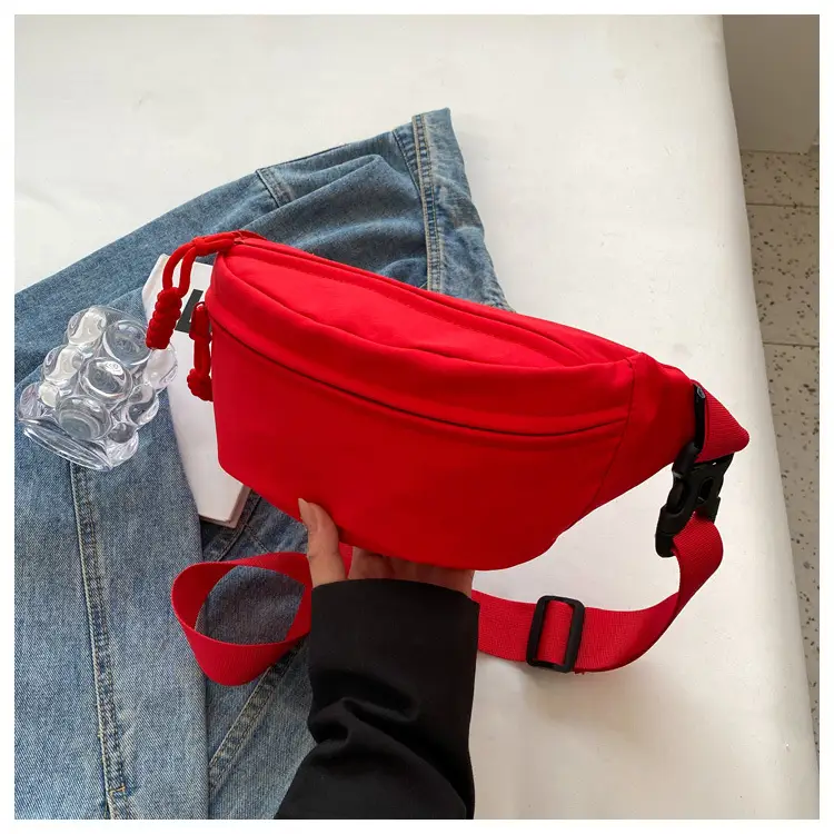 Orange Japanese Style Waist Bag for Women — feature 28