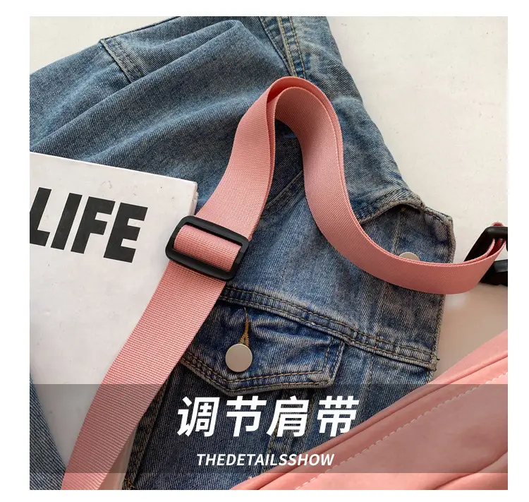 Orange Japanese Style Waist Bag for Women — feature 6