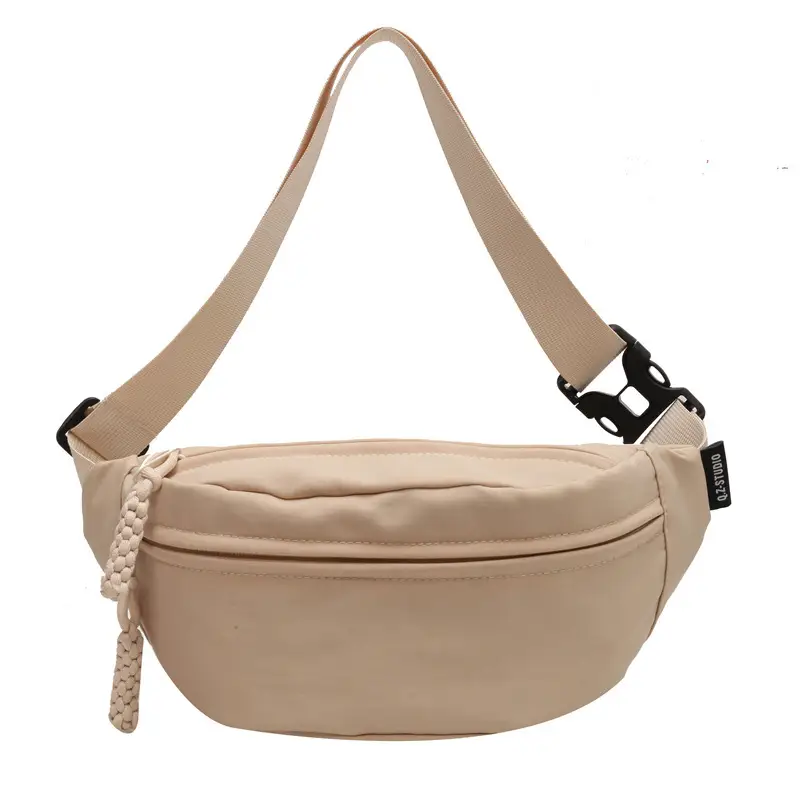 Orange Japanese Style Waist Bag for Women - Image 2