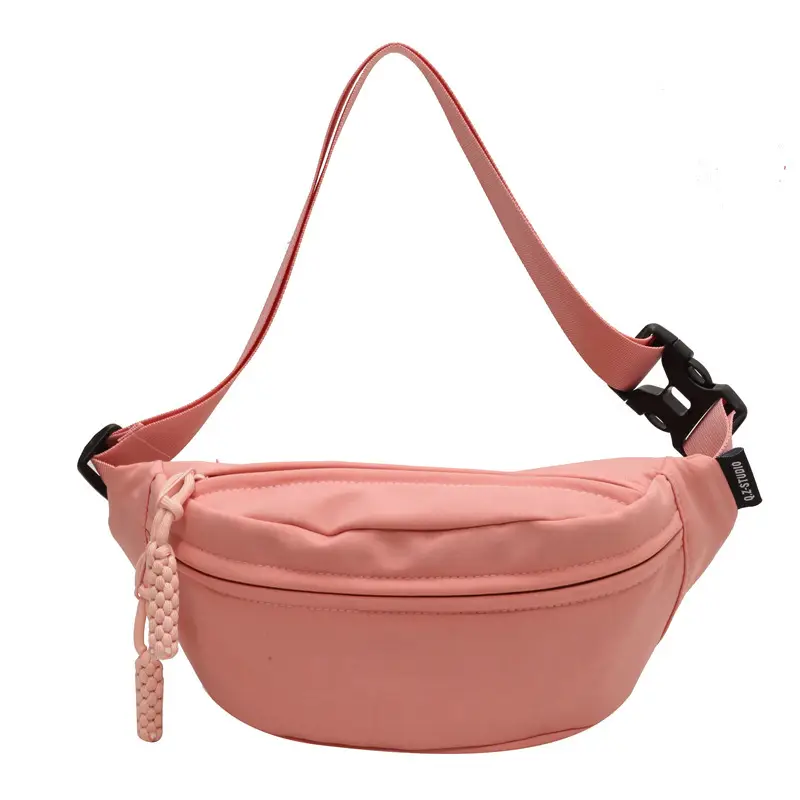 Orange Japanese Style Waist Bag for Women - Image 4