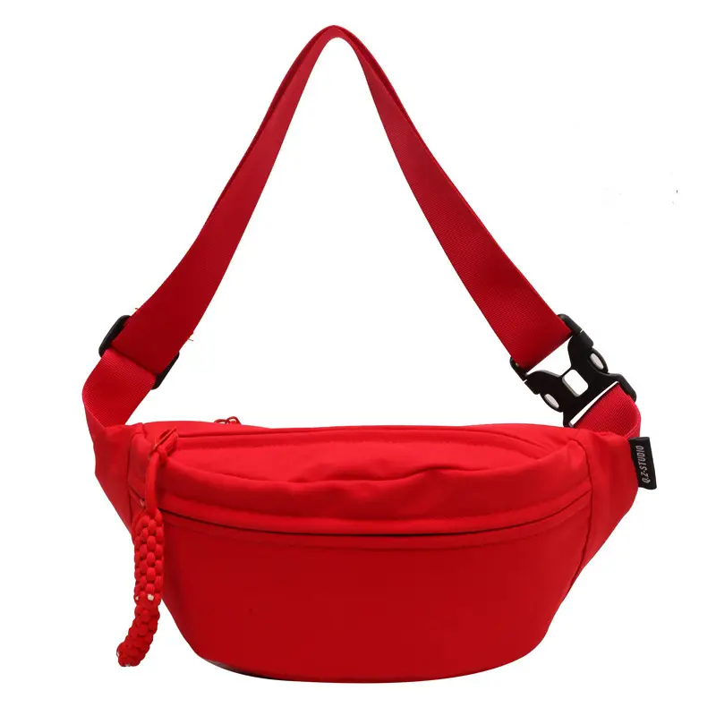 Orange Japanese Style Waist Bag for Women - Image 5