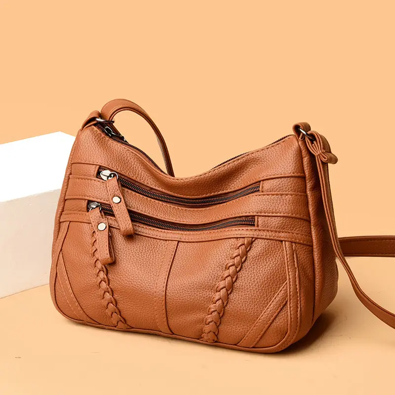 Black Quilted Crossbody Bag for Women 2026 - Image 3