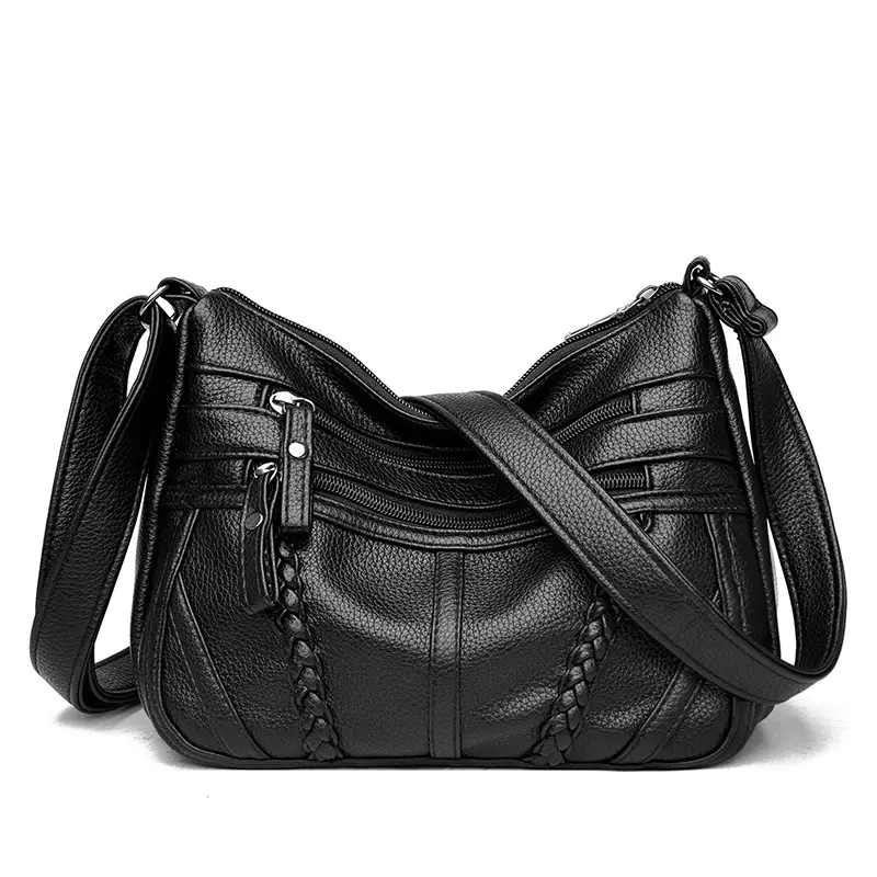 Black Quilted Crossbody Bag for Women 2026 - Image 5