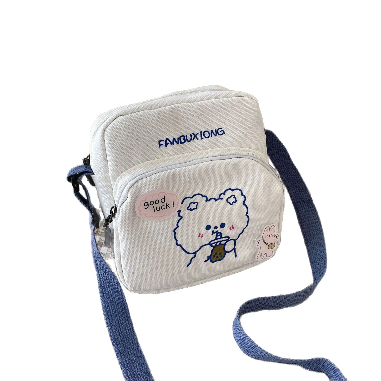 Cute Cartoon Cartoon Mobile Phone Bag 2023 New Printed Sweet Shoulder Crossbody - Image 7
