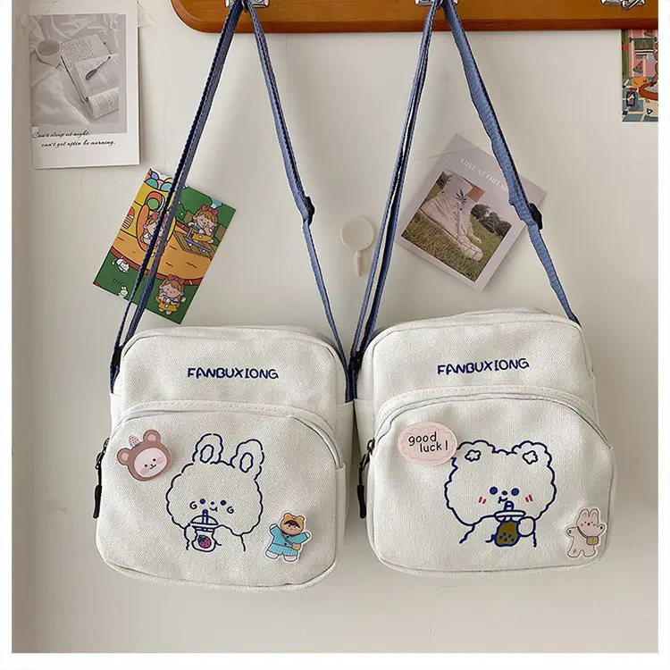 Cute Cartoon Cartoon Mobile Phone Bag 2023 New Printed Sweet Shoulder Crossbody — feature 18