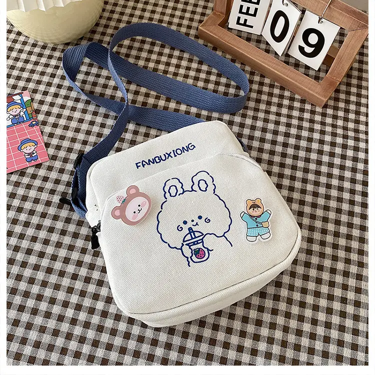 Cute Cartoon Cartoon Mobile Phone Bag 2023 New Printed Sweet Shoulder Crossbody — feature 21