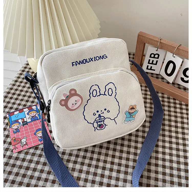 Cute Cartoon Cartoon Mobile Phone Bag 2023 New Printed Sweet Shoulder Crossbody — feature 24
